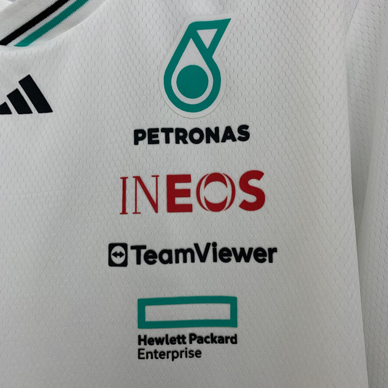 CAMISOLA F1 Mercedes 2025 Branca