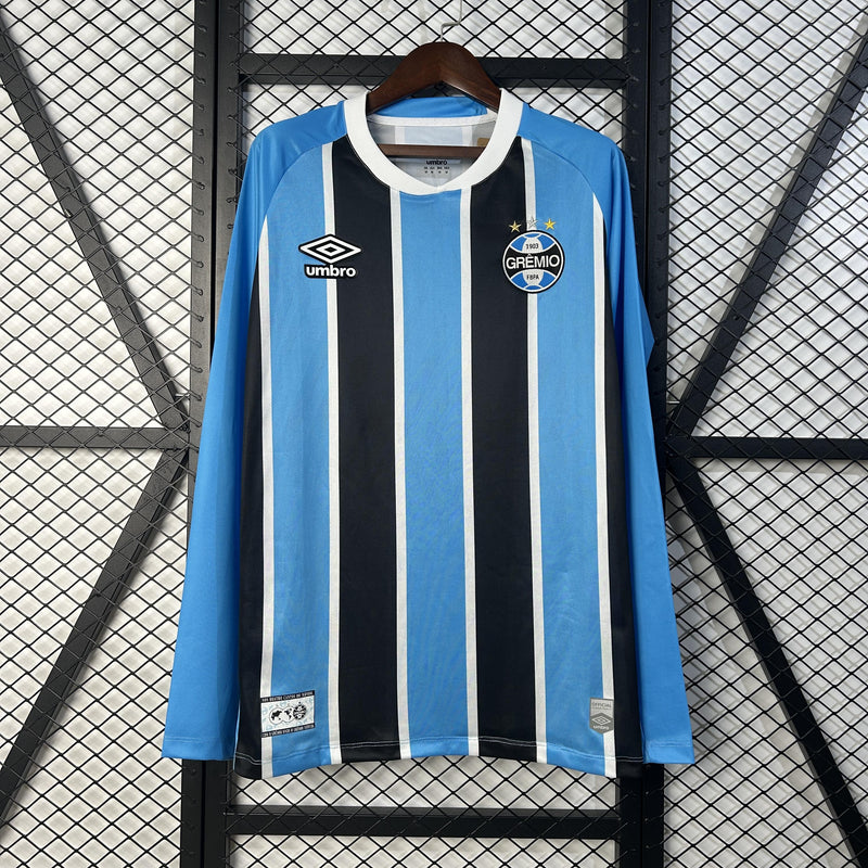 CAMISOLA GREMIO I 25/26 homem (MANGA LONGA)