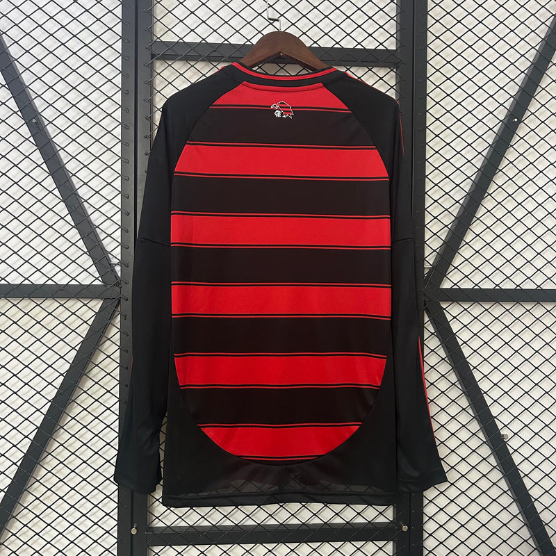 CAMISOLA FLAMENGO I 25/26 homem (MANGA LONGA)