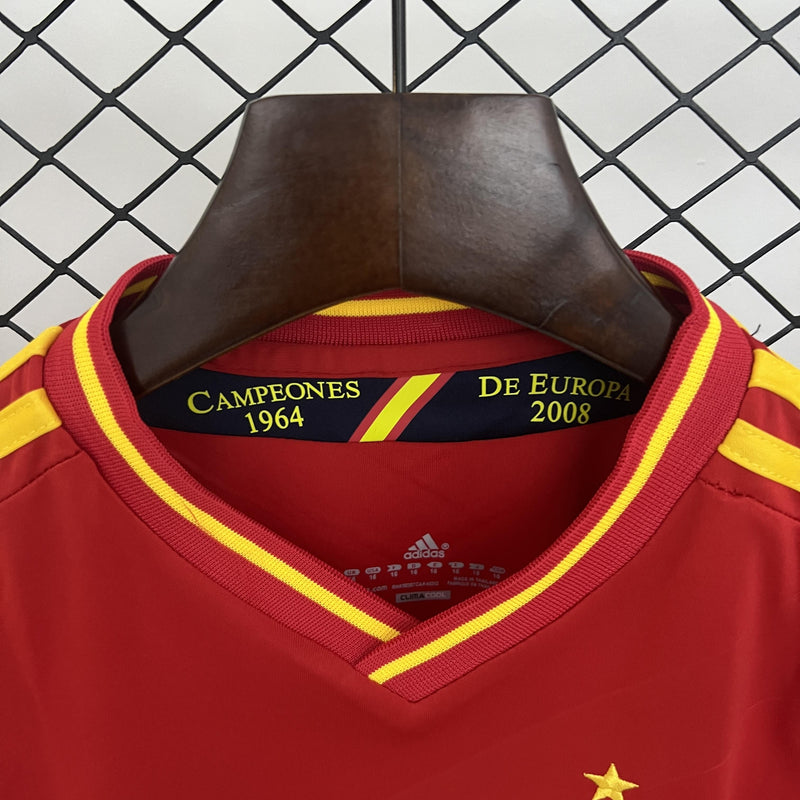 CAMISOLA ESPANHA I 2012 CONJUNTO INFANTIL (RETRO)