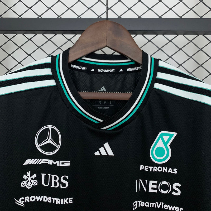 CAMISOLA F1 Mercedes 2025 Preta