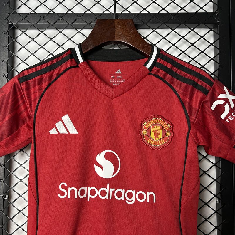 MANCHESTER UNITED I 25/26 CONJUNTO INFANTIL