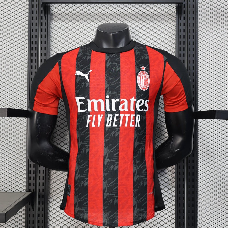 CAMISOLA AC MILAN I 25/26 homem (VERSÃO JOGADOR)