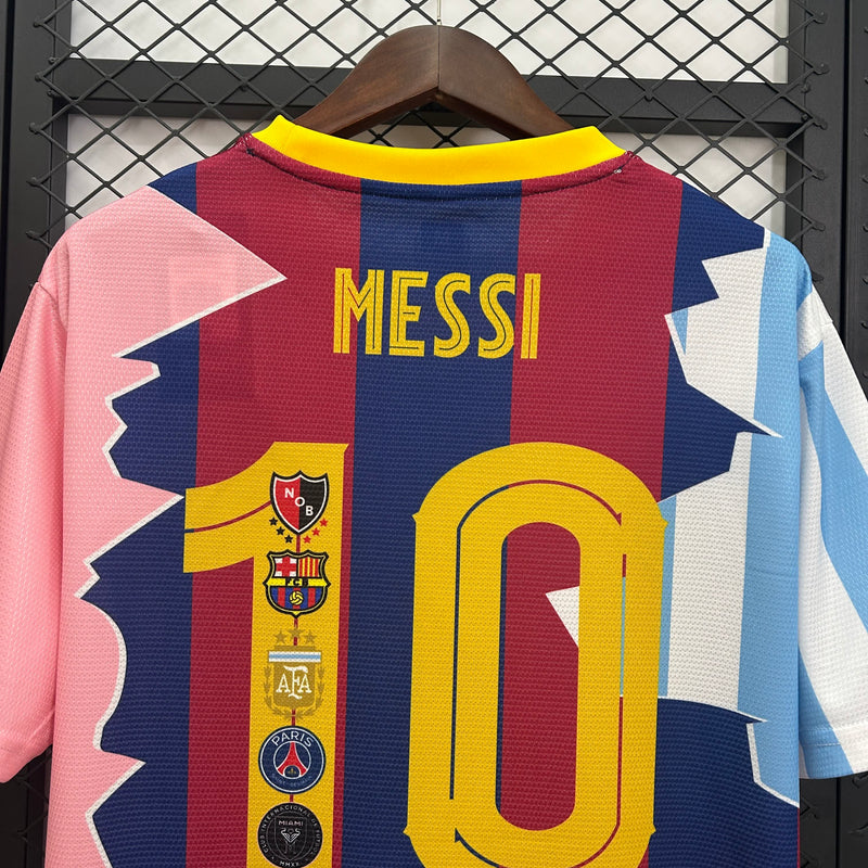 CAMISOLA MESSI EDIÇÃO COMEMORATIVA homem