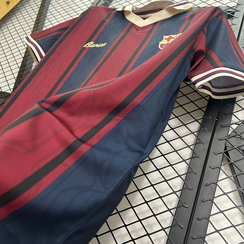 CAMISOLA BARCELONA ANIVERSÁRIO 125 ANOS RETRO homem