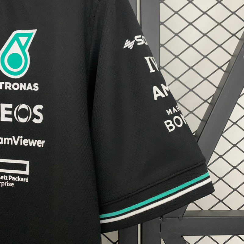 CAMISOLA F1 Mercedes 2025 Preta