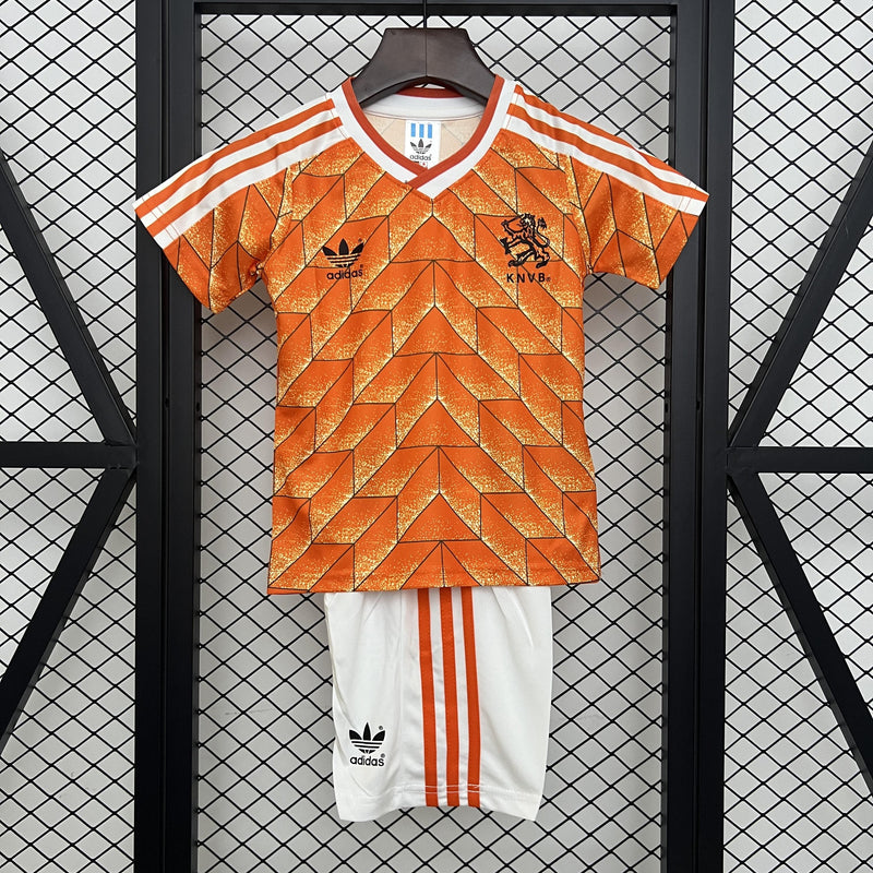 CAMISOLA HOLANDA I 1988 CONJUNTO INFANTIL (RETRO)