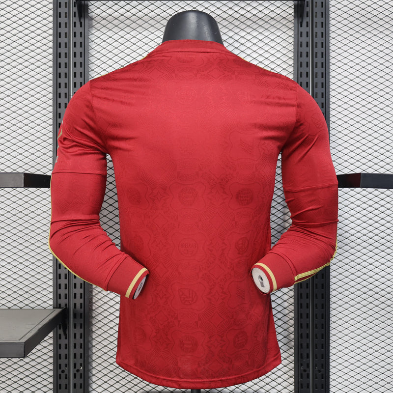 CAMISOLA BAYERN DE MUNICH EDIÇÃO 125 ANOS 25/26 MANGA LONGA homem (VERSÃO JOGADOR)