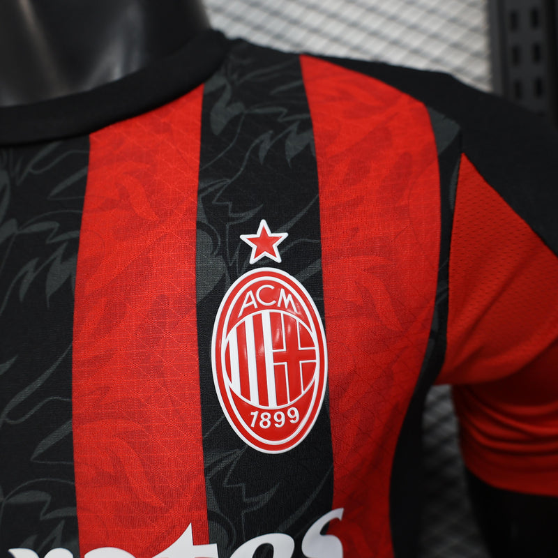 CAMISOLA AC MILAN I 25/26 homem (VERSÃO JOGADOR)