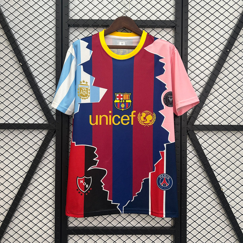CAMISOLA MESSI EDIÇÃO COMEMORATIVA homem