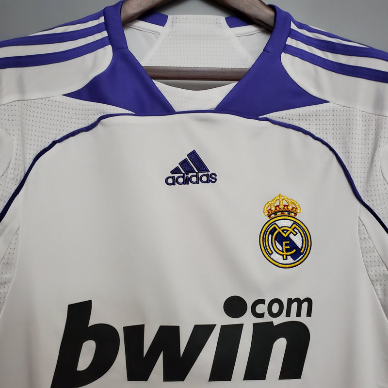 CAMISOLA REAL MADRID I 07/08 homem (RETRO)