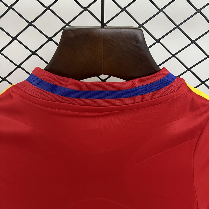 CAMISOLA ESPANHA I 2010 CONJUNTO INFANTIL (RETRO)