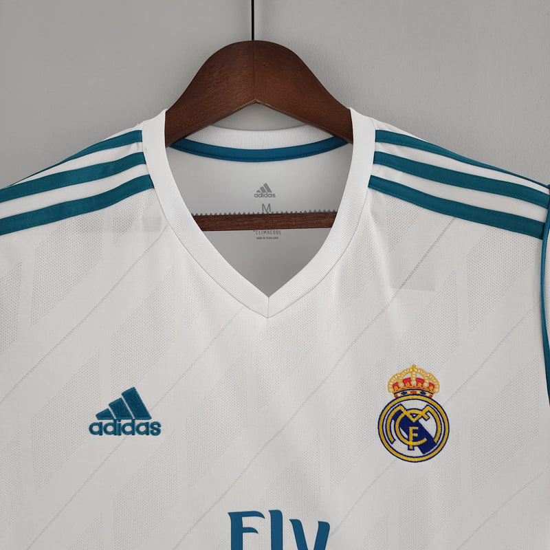 CAMISOLA REAL MADRID I 17/18 homem (RETRO)