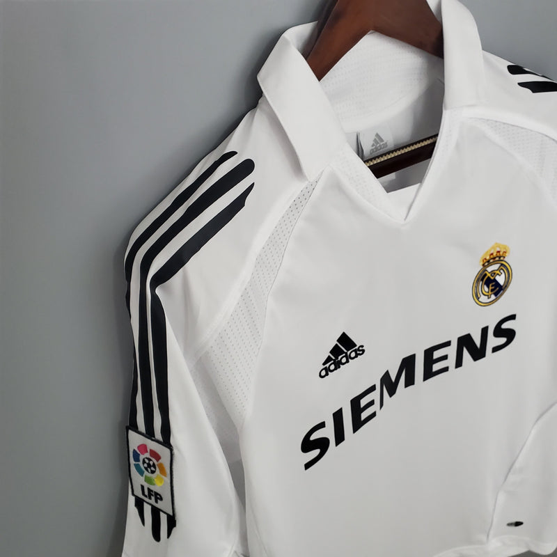 CAMISOLA REAL MADRID I 05/06 homem (RETRO)