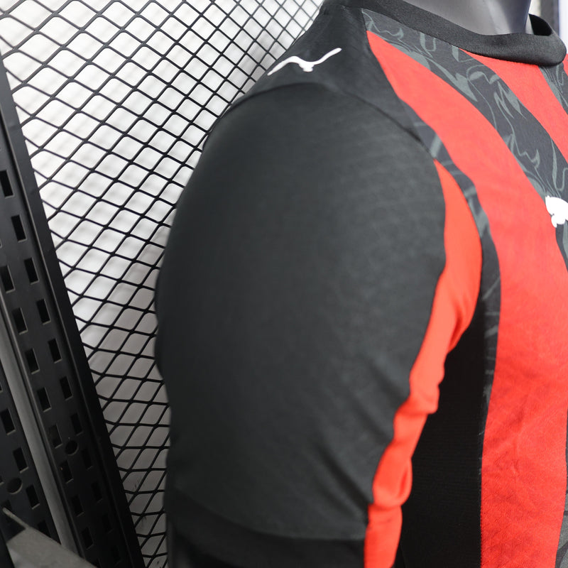 CAMISOLA AC MILAN I 25/26 homem (VERSÃO JOGADOR)