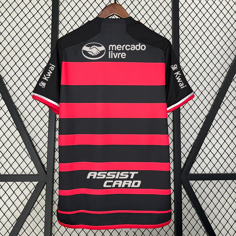 CAMISOLA FLAMENGO I TODOS OS PATROCINADORES 24/25 homem