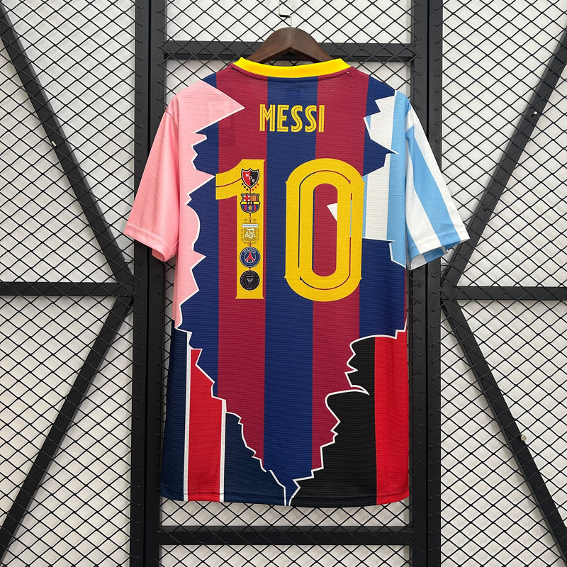 CAMISOLA MESSI EDIÇÃO COMEMORATIVA homem