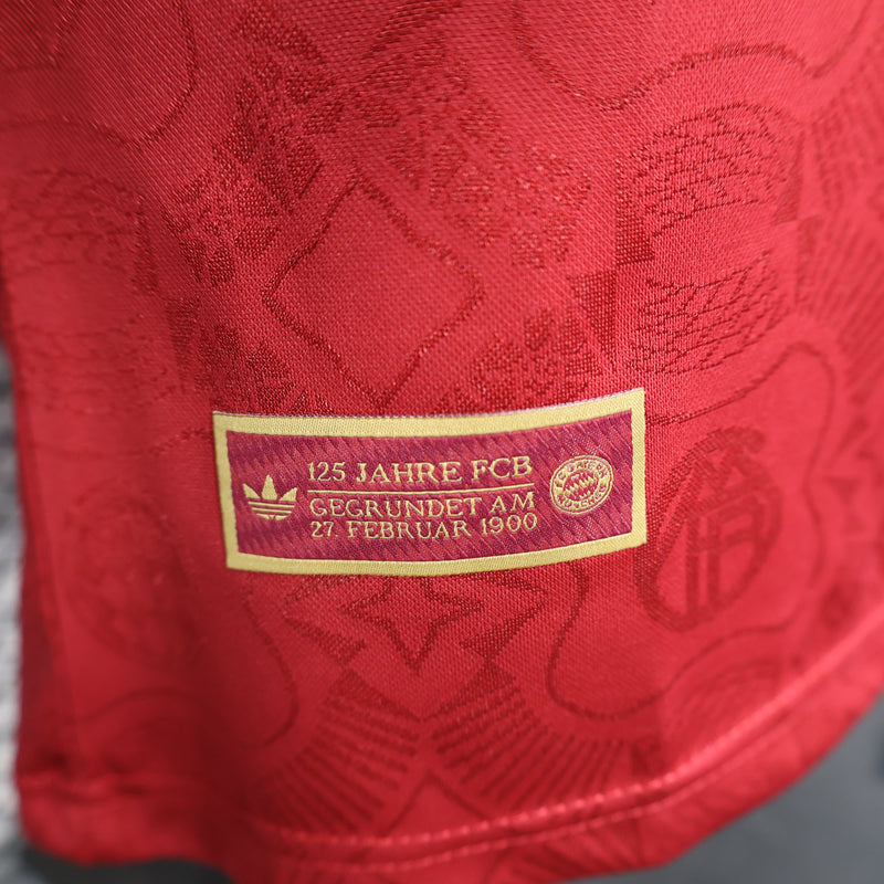 CAMISOLA BAYERN DE MUNICH EDIÇÃO 125 ANOS 25/26 MANGA LONGA homem (VERSÃO JOGADOR)