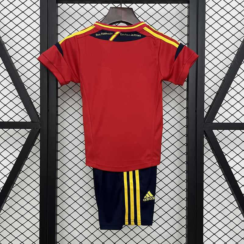 CAMISOLA ESPANHA I 2012 CONJUNTO INFANTIL (RETRO)