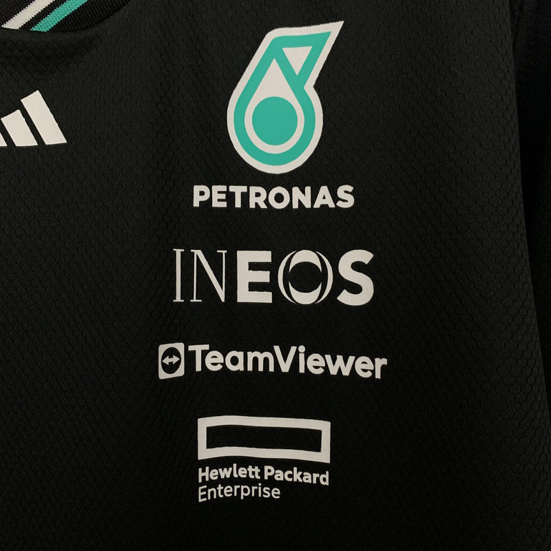 CAMISOLA F1 Mercedes 2025 Preta
