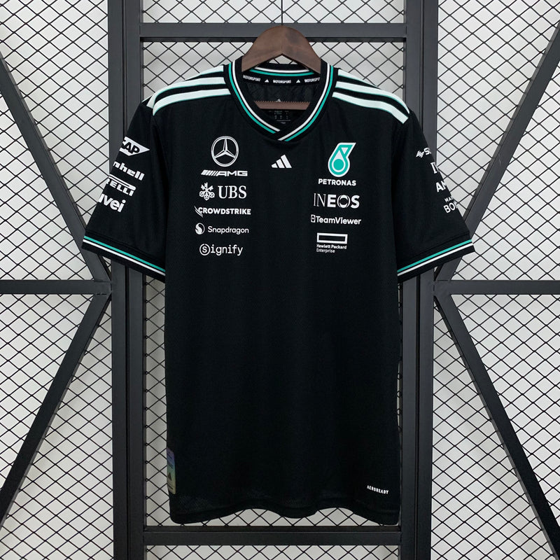 CAMISOLA F1 Mercedes 2025 Preta