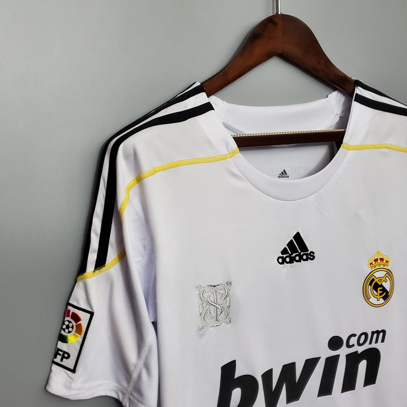 CAMISOLA REAL MADRID I 09/10 homem (RETRO)