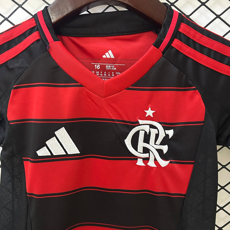 CAMISOLA FLAMENGO I 25/26 CONJUNTO INFANTIL