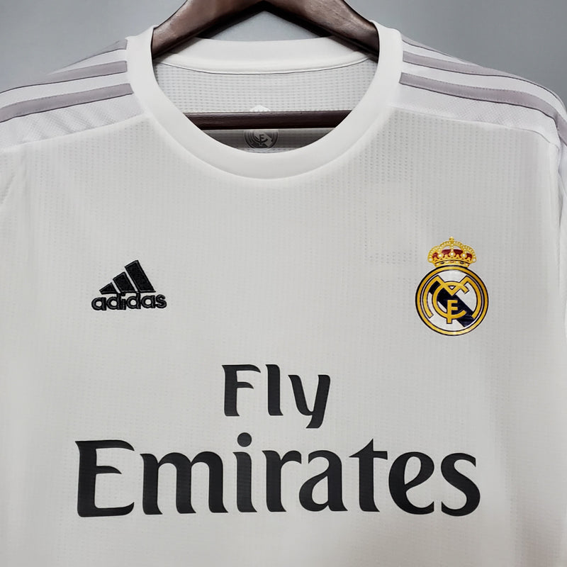CAMISOLA REAL MADRID I 15/16 homem (RETRO)