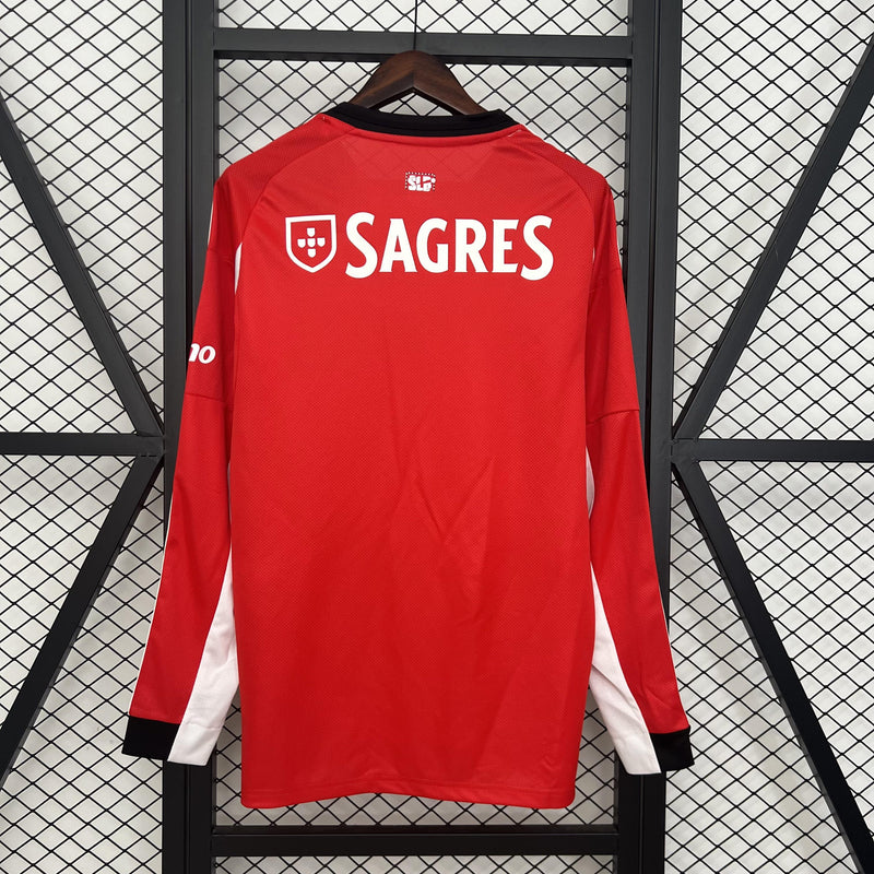 CAMISOLA BENFICA I 25/26 homem (MANGA LONGA)