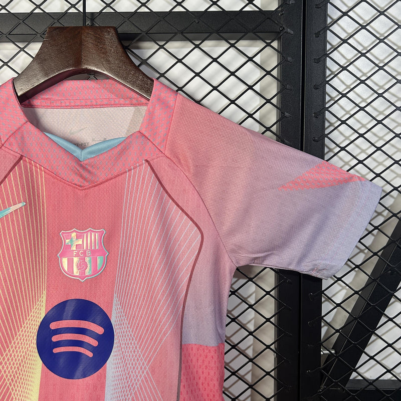 BARCELONA EDIÇÃO ESPECIAL 25/26 CONJUNTO INFANTIL