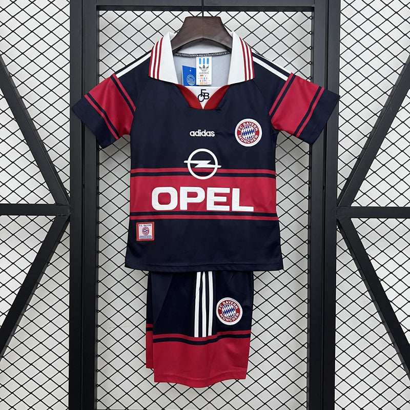 CAMISOLA BAYERN MUNICH I 97/99 CONJUNTO INFANTIL (RETRO)