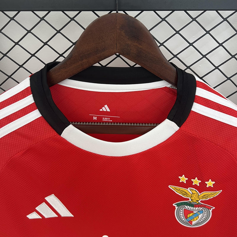 CAMISOLA BENFICA I 25/26 homem (MANGA LONGA)