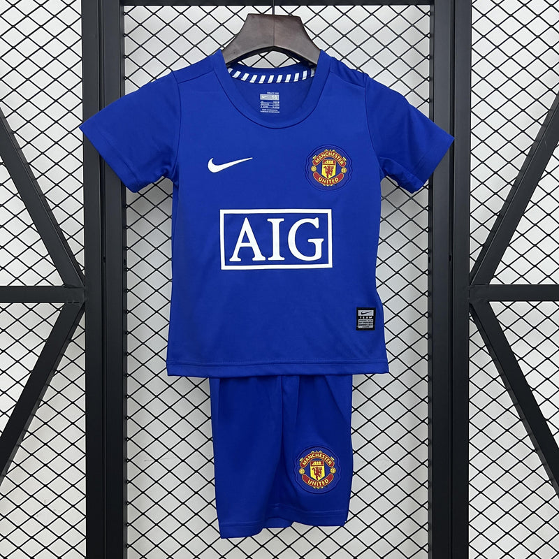 CAMISOLA MANCHESTER UNITED II 08/09 CONJUNTO INFANTIL (RETRO)