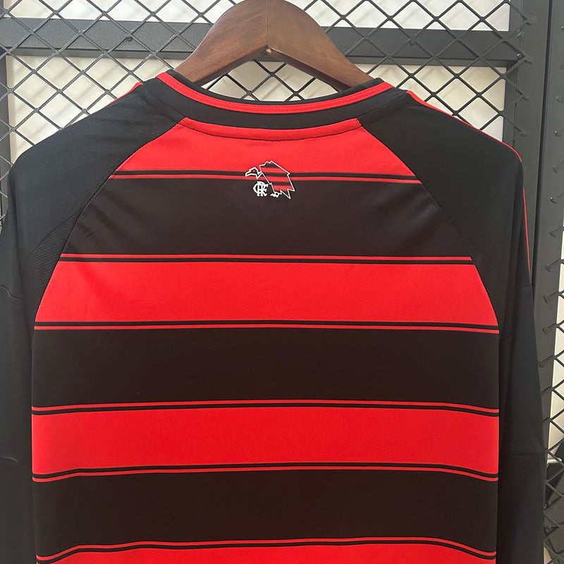 CAMISOLA FLAMENGO I 25/26 homem (MANGA LONGA)