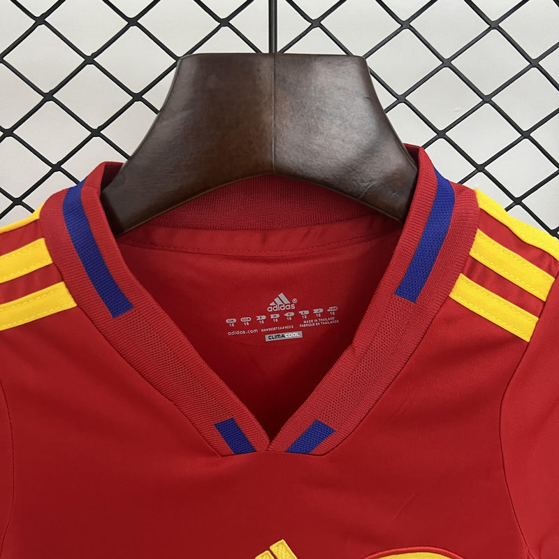 CAMISOLA ESPANHA I 2010 CONJUNTO INFANTIL (RETRO)