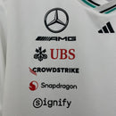 CAMISOLA F1 Mercedes 2025 Branca
