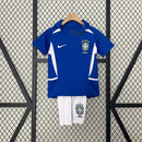 BRAZIL II 2002 CHILDREN'S SET JERSEY (RETRO)