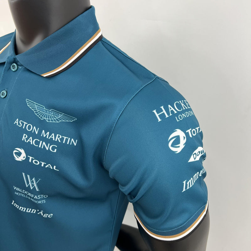 F1 Aston Martin 2023 Jersey - Green POLO