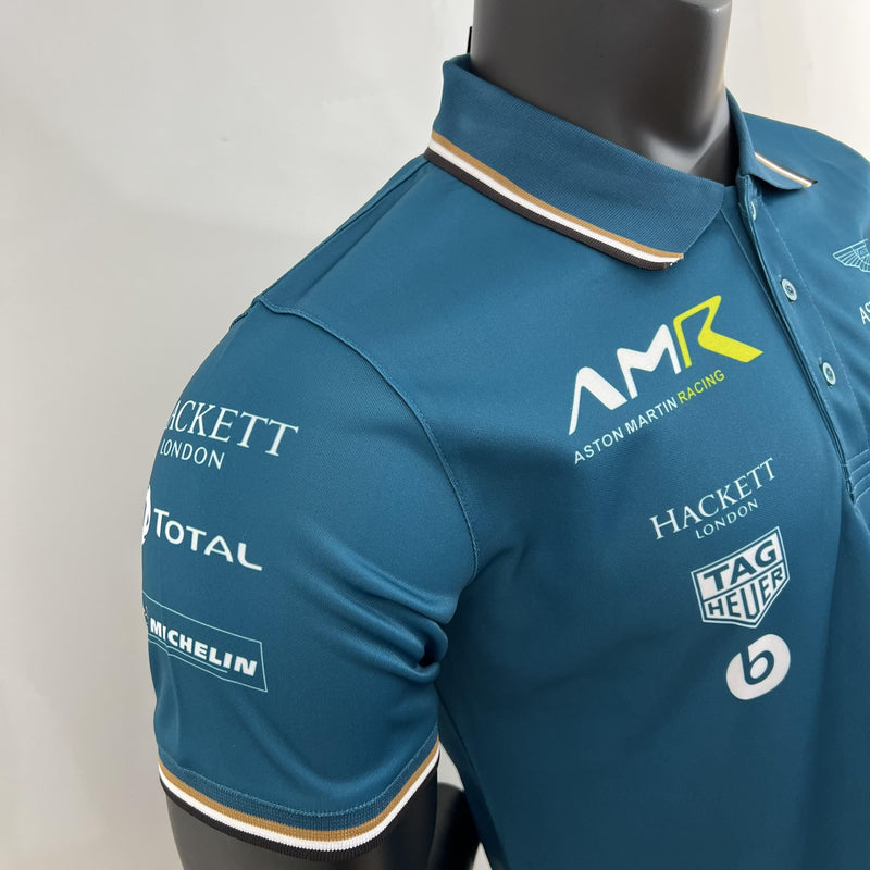 F1 Aston Martin 2023 Jersey - Green POLO