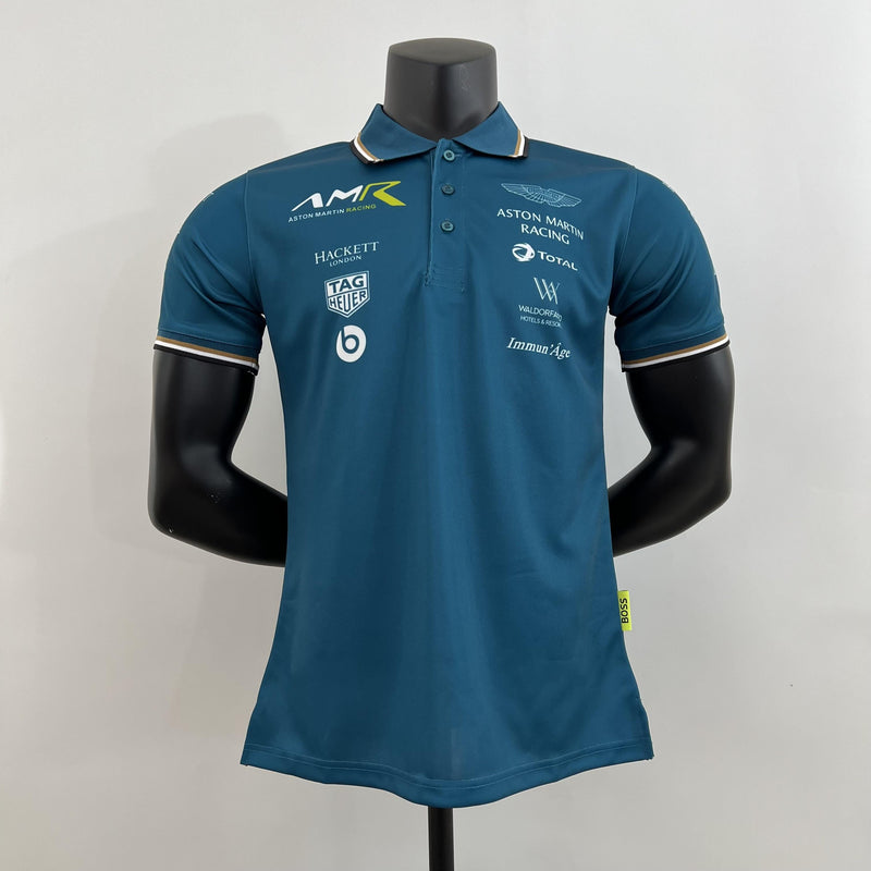 F1 Aston Martin 2023 Jersey - Green POLO