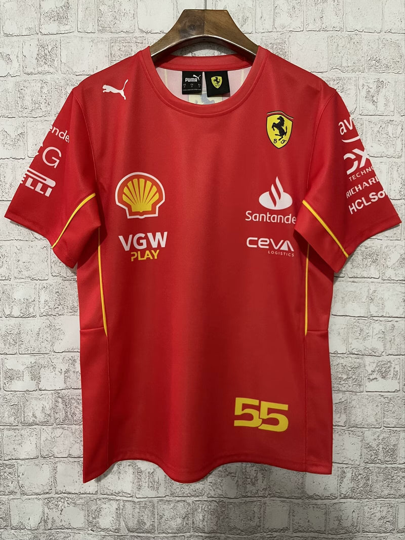 FERRARI F1 2024 F1 shirt RED