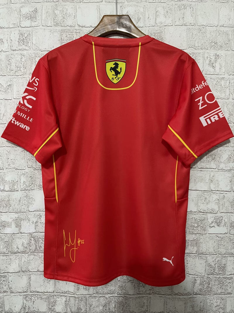 FERRARI F1 2024 F1 shirt RED
