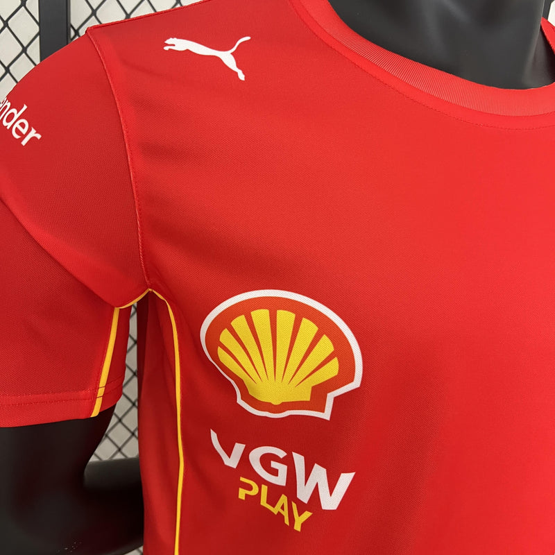 FERRARI F1 2024 F1 shirt RED