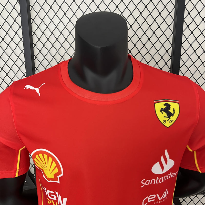 FERRARI F1 2024 F1 shirt RED