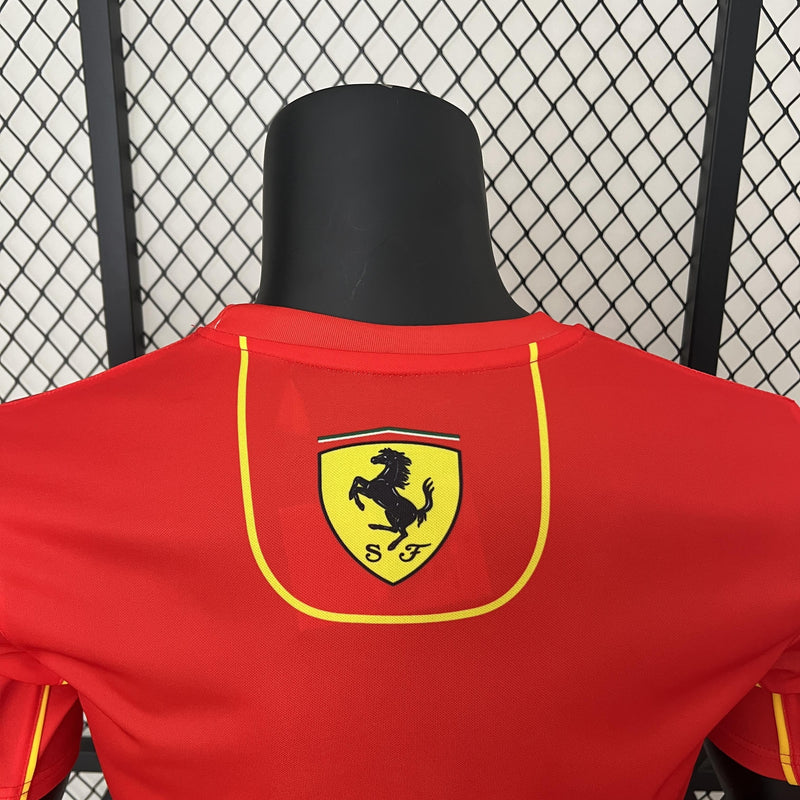 FERRARI F1 2024 F1 shirt RED
