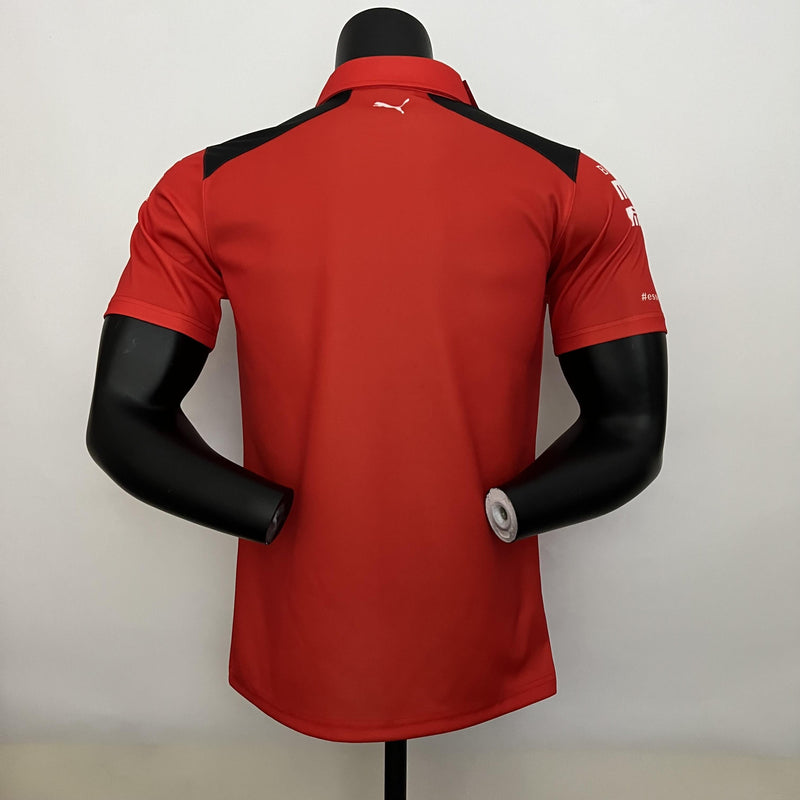F1 Ferrari 2023 red T shirt - POLO
