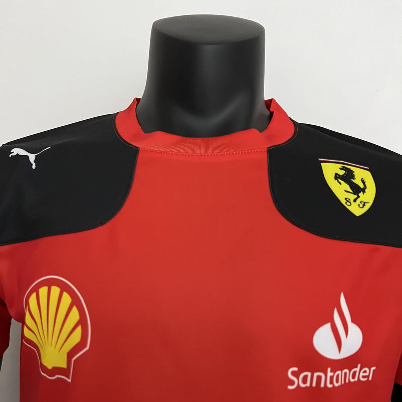 F1 Ferrari 2023 red shirt -