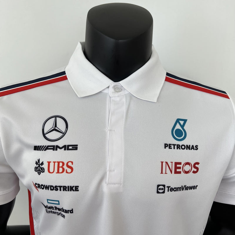 SWEATSHIRT F1 Mercedes Benz 2023 - White T shirt - POLO
