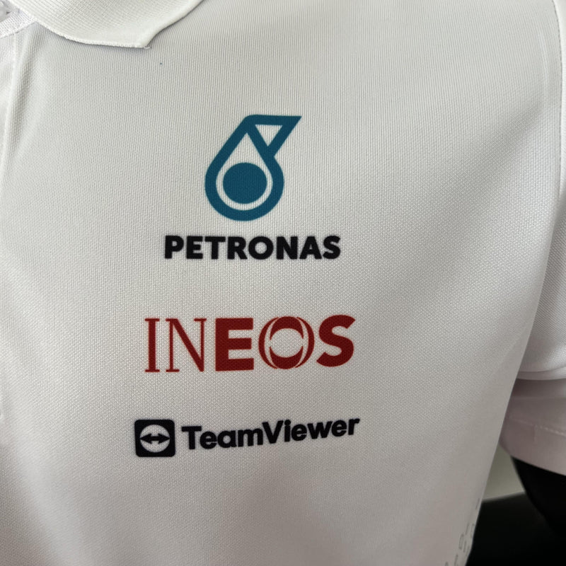SWEATSHIRT F1 Mercedes Benz 2023 - White T shirt - POLO