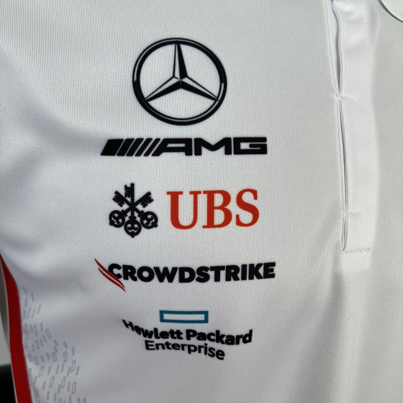 SWEATSHIRT F1 Mercedes Benz 2023 - White T shirt - POLO
